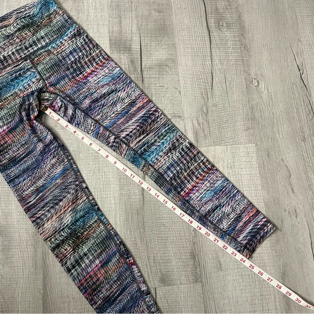 NEW LULULEMON Wunder Train High-Rise Tight Digital Oasis White Multi Size 6 - Picture 10 of 13